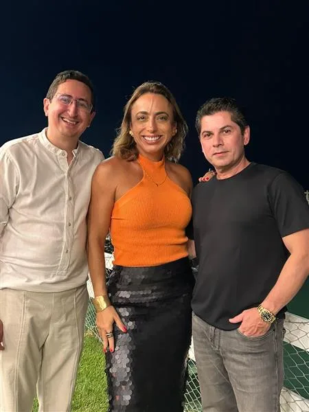 Roberto Victor Ribeiro, Mabel Portela e Pompeu Vasconcelos