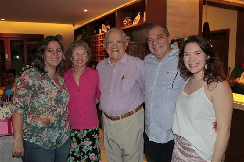Ana Paola, Socorro Teles, Valdo Santos, Waldo Filho e Sarah Dibe