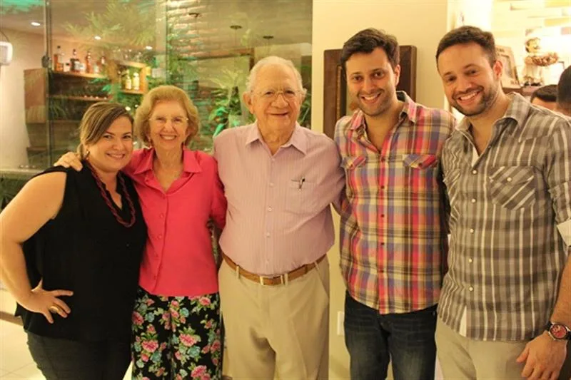 Briane de Castro, Socorro, Valdo Santos, Daniel e Mario Eleuterio