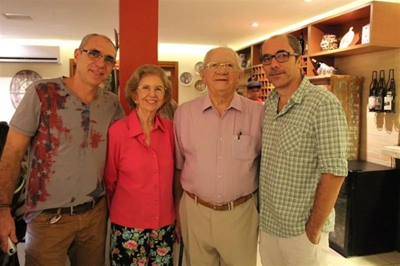 Douglas, Socorro, Valdo Santos e Betinho