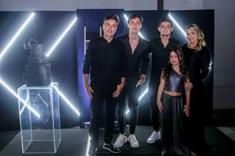Alexandre Pereira, Henrique, Alexandre Filho, Letícia e Liliane Meira