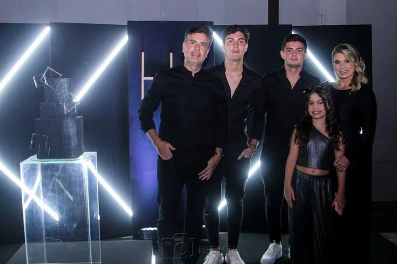 Alexandre Pereira, Henrique, Alexandre Filho, Letícia e Liliane Meira