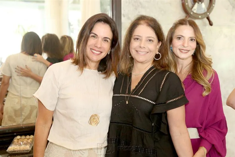 Ana Virgínia Martins, Cláudia Gradvohl e Michelle Aragão
