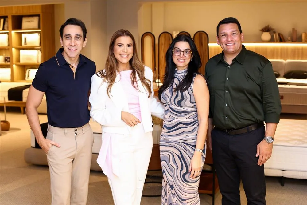 Diego Carneiro, Larissa Maciel, Olga Fonseca e Hertz Cavalcante