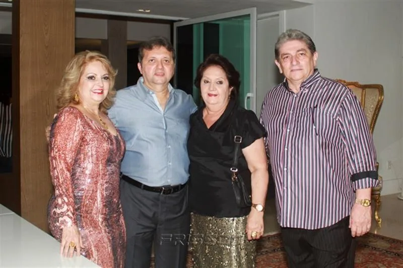 Adélia Magalhães, Mauro Jânio, Gorete e Paulo Magalhães