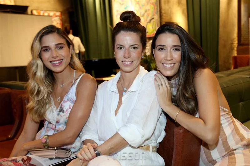 Alix Pinho, Nina Franck e Mariana Lima