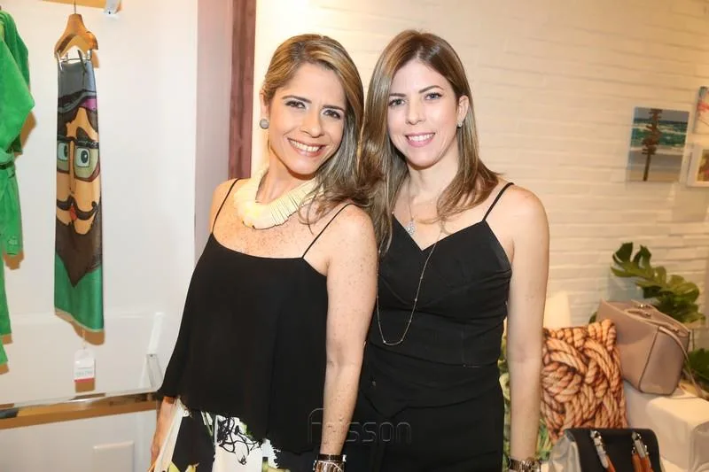 Carla Nogueira e Vladia Faria