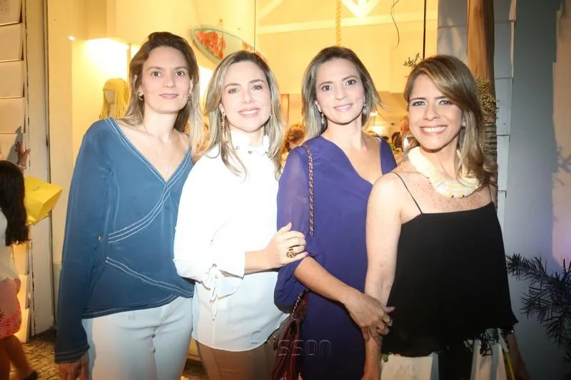 Carol Pereira, Suyanne Dias Branco, Michelle Aragão e Carla Nogueira