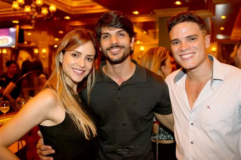 Ana Lucia, Lucas Fernandes e Marcos Lessa