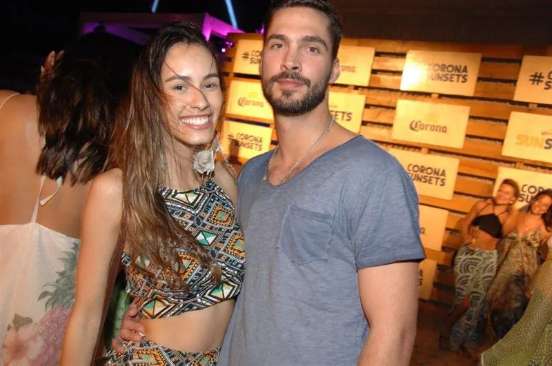 Aline Lima e Patrice Philip