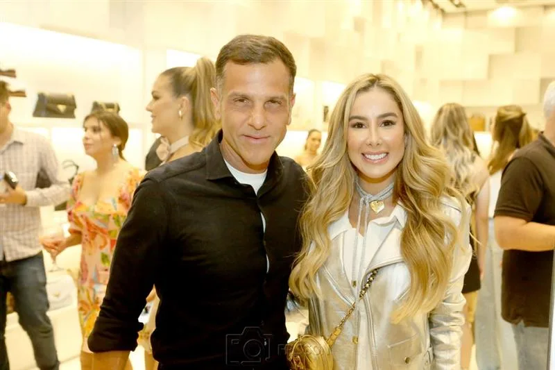 Alexandre Birman e Priscila Silva