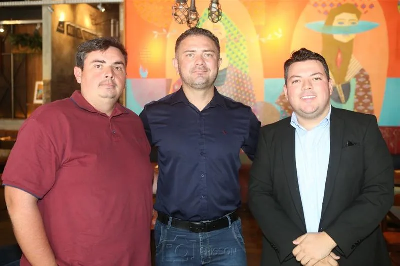 Adriano Sales, Italo Paiva e Davi Aguiar
