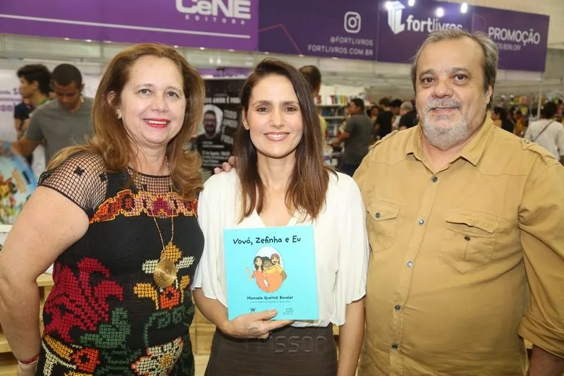 Germana Moraes, Manoela Bacelar e Eduardo Freire