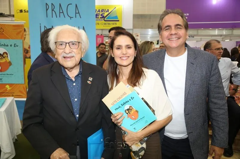 João Guilherme, Manoela e Ricardo Bacelar