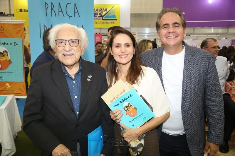 João Guilherme, Manoela e Ricardo Bacelar