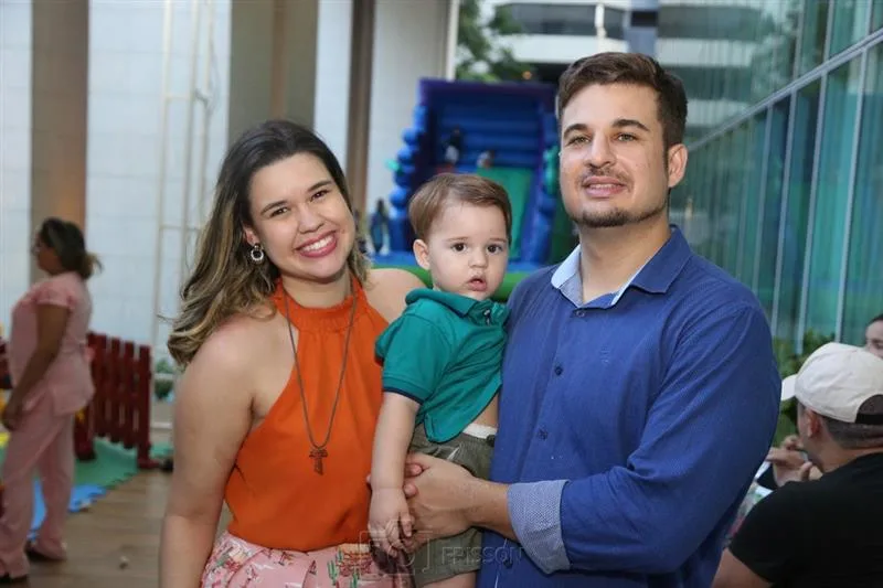 Amanda Correia, Emanuel e Rafael Castro
