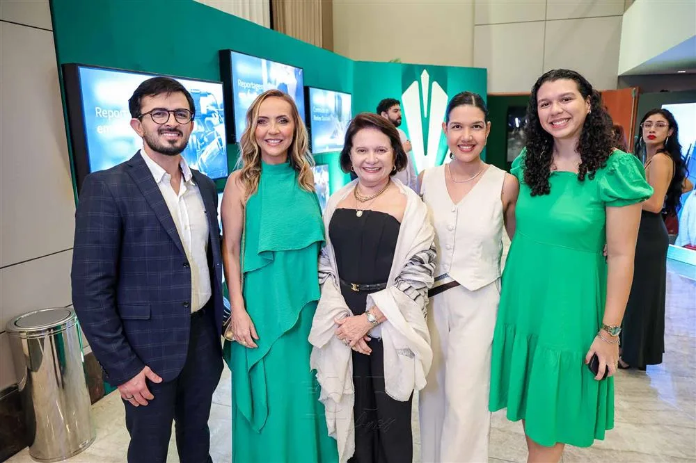Cristiane Gondim, Willian Gomes e Regina Portela, Ana Paula Oliveira e Gabriella Neves