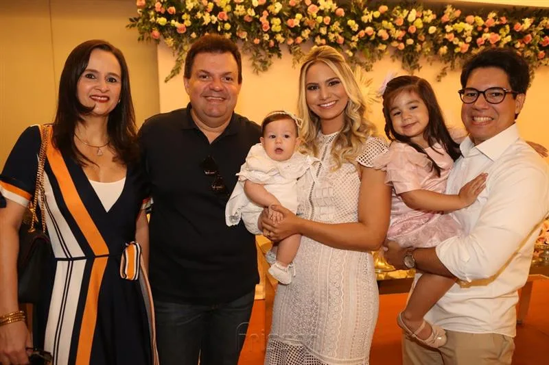 Adriana Miranda, Fernando Férrer, Liz, Aline, Marina e Andrei Aguiar