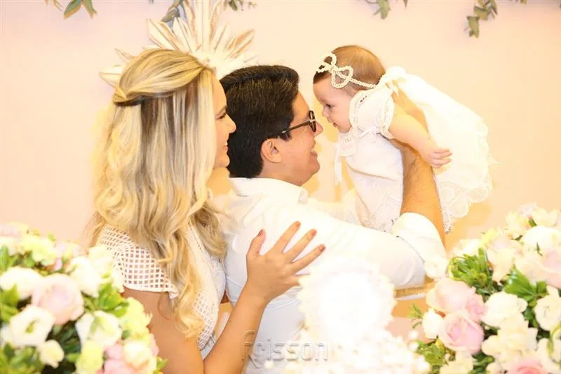 Aline, Andrei e Liz Aguiar