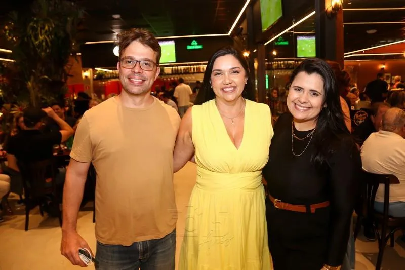 Daniel Renan, Viviane Ferreira e Larissa Cavalcante
