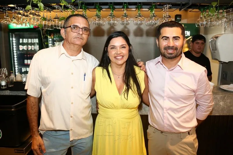Eduardo e Viviane Ferreira e Marcelio Souza
