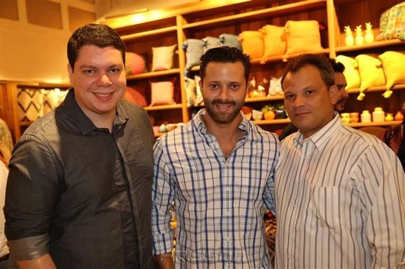 Ademar Filho, Daniel Eleutério e Humberto Arruda