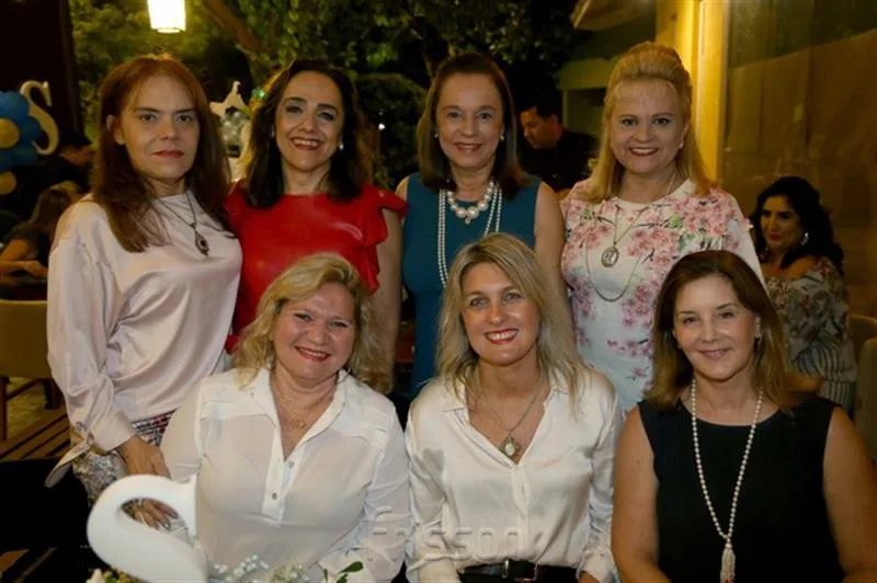 Claudia Alexandre, Denise Sanford, Candida Figueiredo, Excelsa Costa Lima, Monique Gurgel e Fernanda Mattoso
