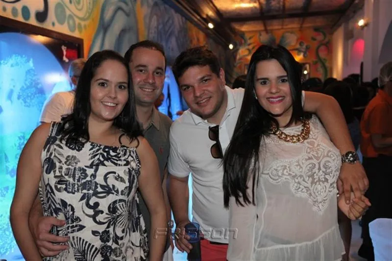Carol, Iuri Rocha, Rafael Fernandes e Roberta Feitosa