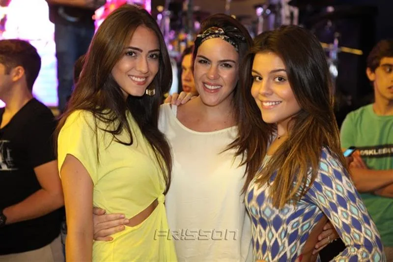 Gabriella, Juliana Caminha e Camila Nogueira