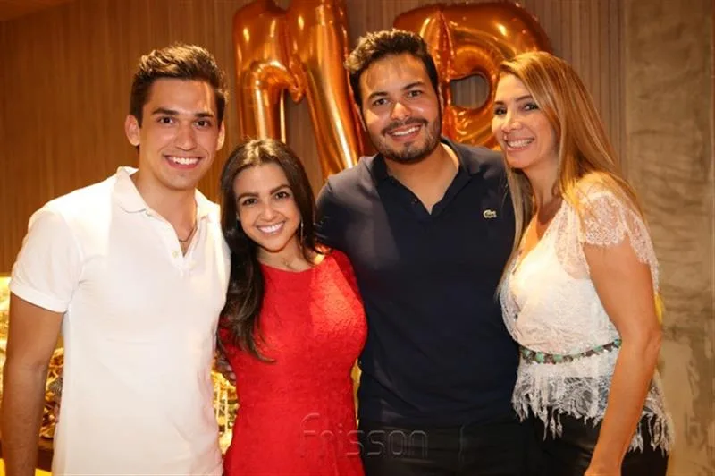 Bruno Parente, Manuella Campos, Vinícus Machado e Daniele Holanda