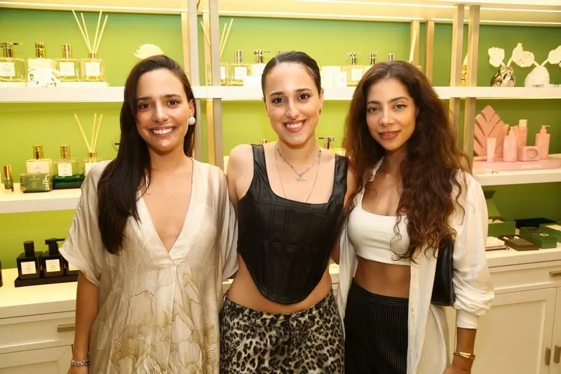 Gabriella Ventura, Rafaella Fonseca e Maria Eugênia Ventura