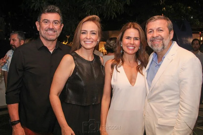 Alexandre Pereira, Leiliane Vasconcelos, Luciana Souza e Élcio Batista