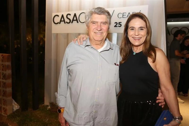 Amarílio Macedo e Patrícia Macedo