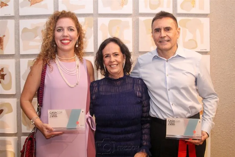 Ticiana Rolim, Neuma Figueiredo e Pedro Lima