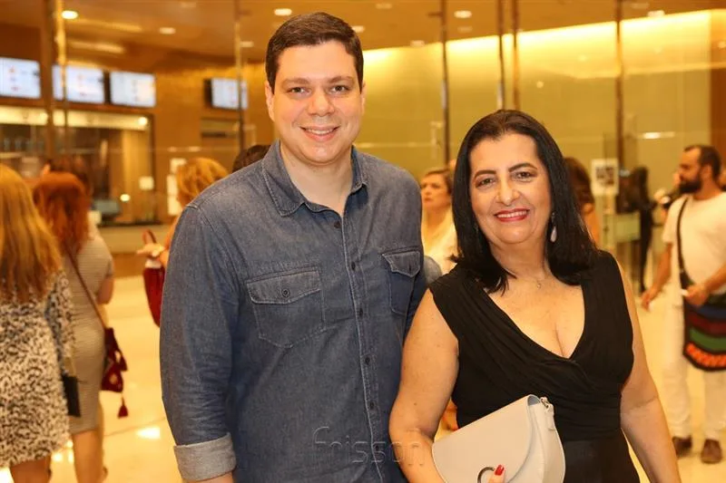 Ademar Filho e Fátima Serpa