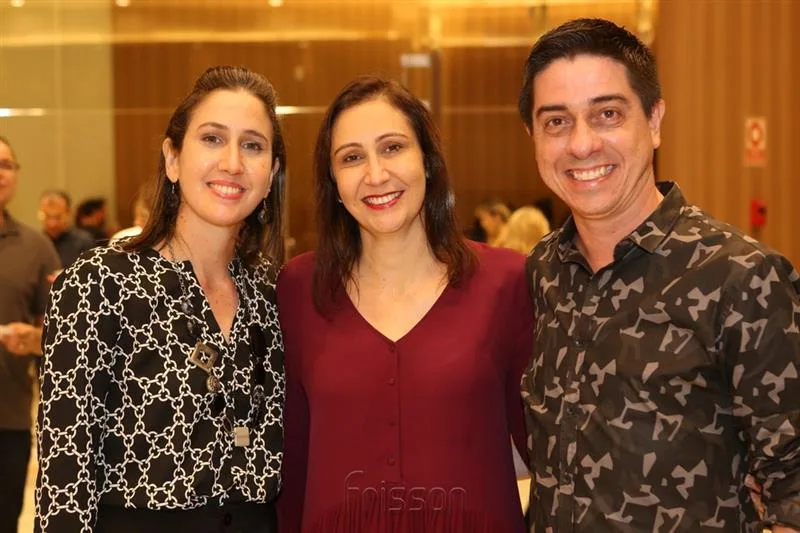 Alessandra Romano, Renata Grangeiro e Marcio Correia