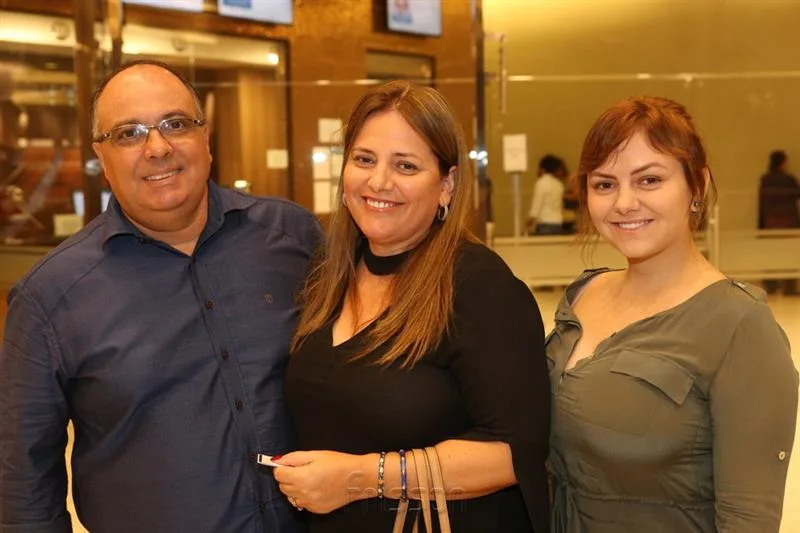 Ary Farias, Patricia Kauzunik e Andressa Ferreira