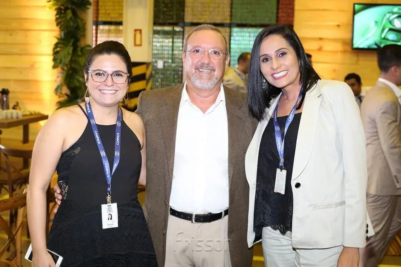 Ariane Sampaio, Luis Machado e Liliane Almeida