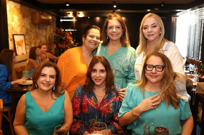 Amélia Brandão, Claudia Gradvohl, Sandra Fujita, Roberta Ary, Cristiane Faria e Luiziane Cavalcante