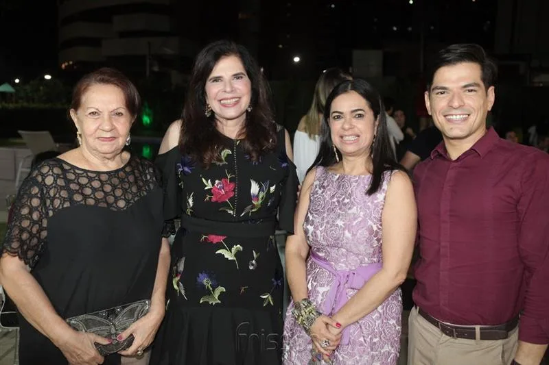 Angelica Bandeira, Mônica Araripe, Waleska Miranda e Rafael Martins