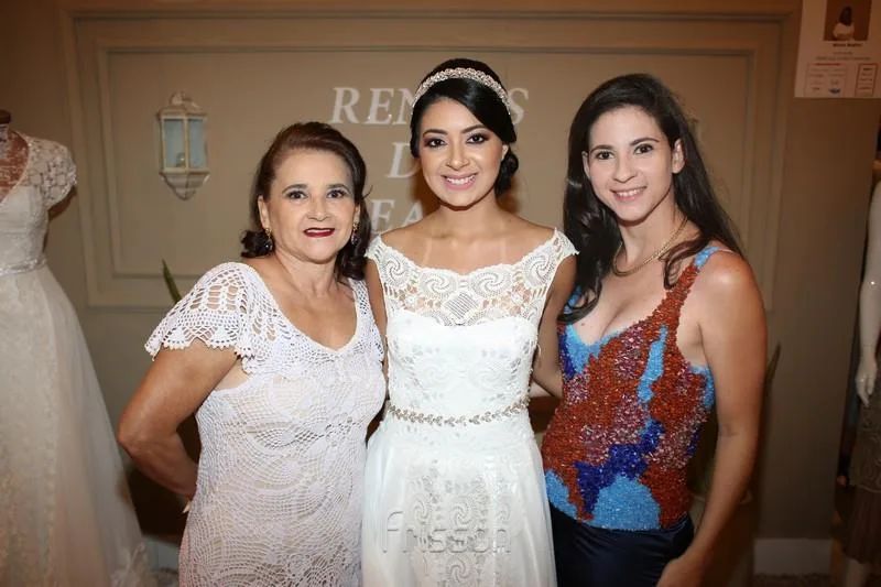 Elide Macedo, Roberta Rocha e Elidiane Macedo