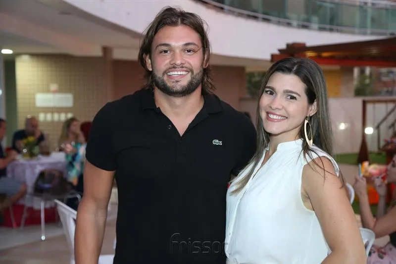 Aderson Laureano e Jamille Osterno