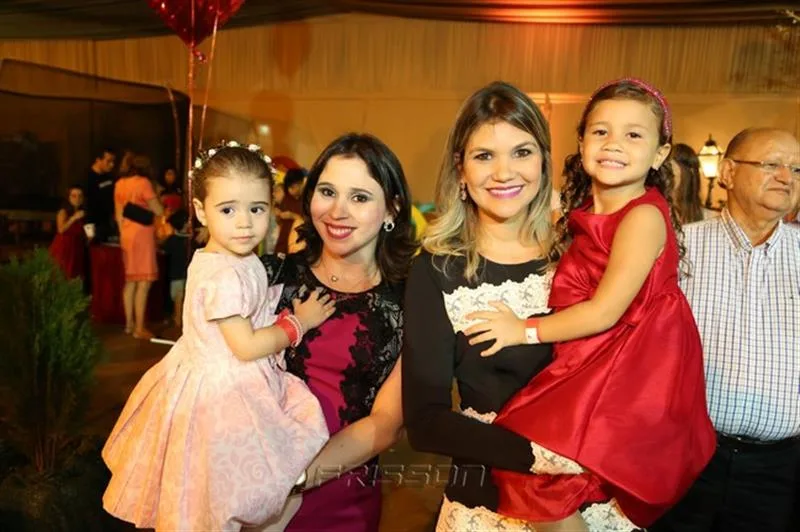 Amanda e Adrisa Rosa, Mariana e Alícia Custódio
