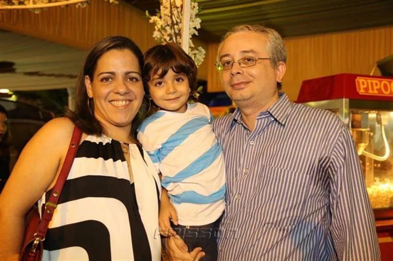 Ana Luisa, Heitor e Fabrício Barros