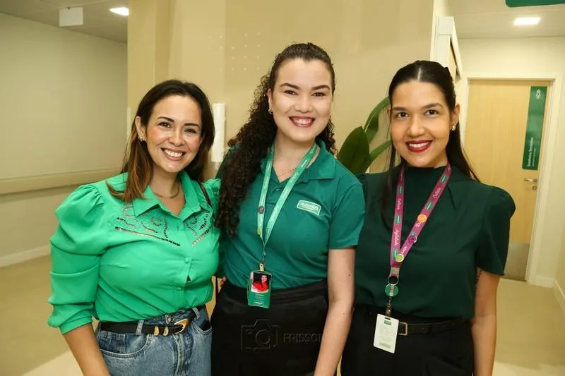Camila Giffoni, Germana Oliveira e Ana Paula Oliveira