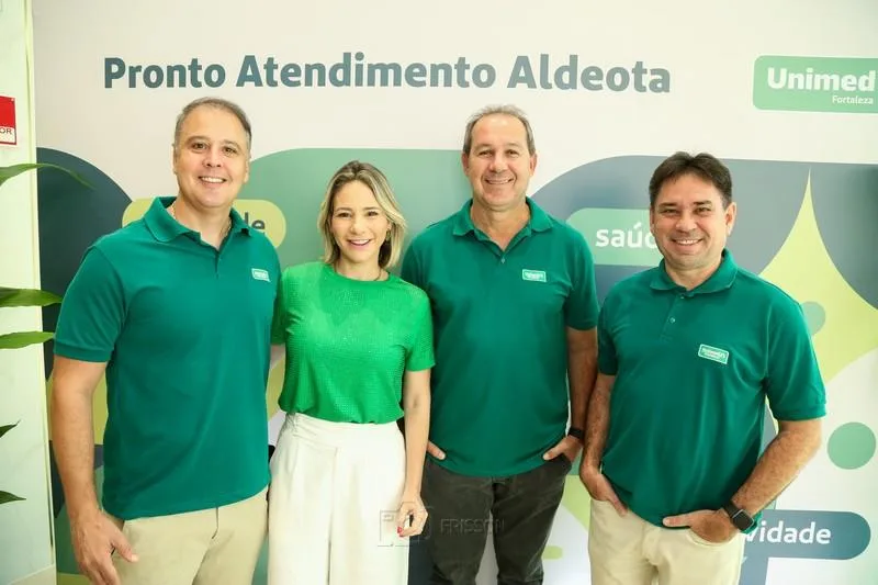 Fabrício Martins, Gaída Dias, Francisco Assis e Flávio Ibiapina