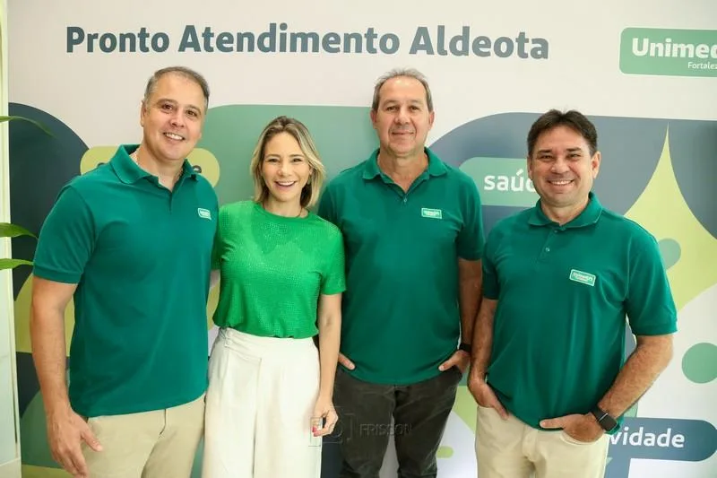 Fabrício Martins, Gaída Dias, Francisco Assis e Flávio Ibiapina