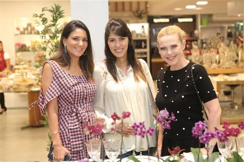 Aline Pinho, Flávia Simões e Branca Mourão