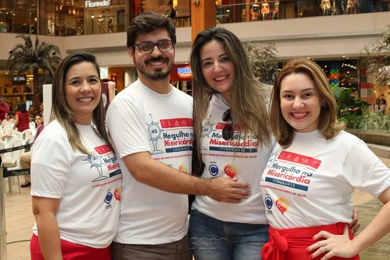 Cristina Lima, Alisson Barros, Sulamita Oliveira e Nicole Almeida