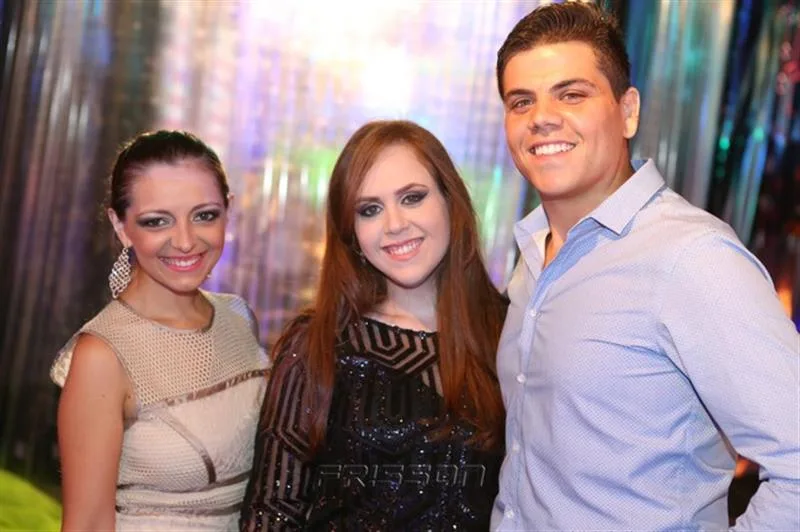 Bianca Bonalume, Isabella Lopes e Christoffel Milanez